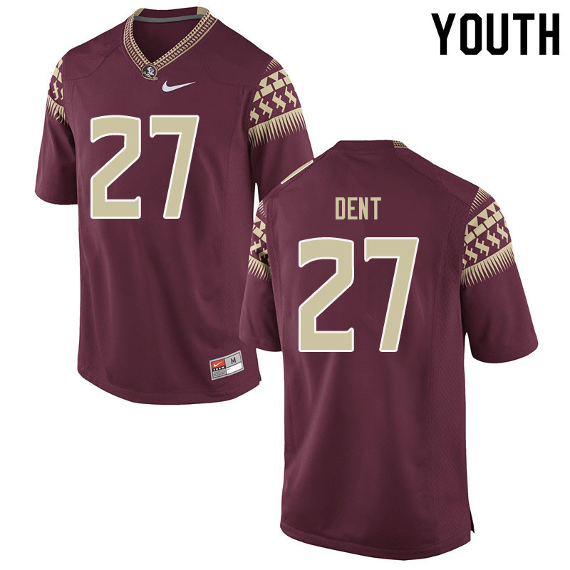Youth #27 Akeem Dent Florida State Seminoles College Football Jerseys Sale-Garent